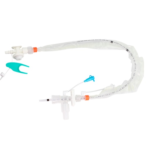 [RPX-RSPCSCP00] Sistema de succión cerrado adulto 16 FR simple para tubo endotraqueales del 8.0 y 8.5 caja con 10 pzas 
 Cat. RPX-RSPCSCP00 RESPIFIX