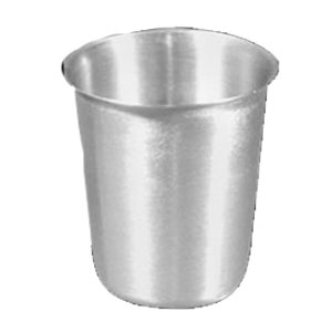 [IMD-6210-G] Vaso graduado de 60 ml. acero inoxidable cal. 22 