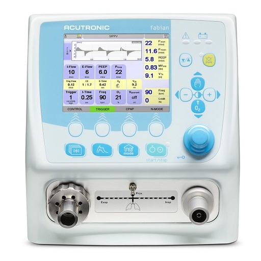 [AMS-FABIANEVO] Ventilador volumetrico neonatal-pediatrico mod. FABIAN +nCPAP evolution