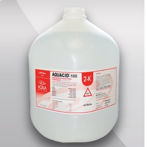 [AQM-AQ100] Ácido para hemodiálisis Aquacid-100 2K 10 cajas con 4 galones cada una (40 galones)