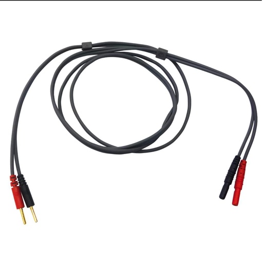 [NTK-7101000018] Cable para electroterapia para equipo Nu-Tek Azul