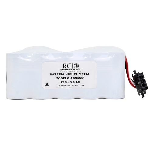 [RQB-ABS5531] Batería de NIMH 12V/3.0AH para desfibrilador