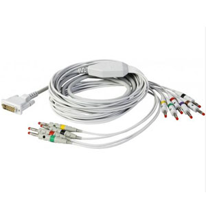 [BTL-C008.600] Cable de paciente para ECG de reposo para BTL-08 ECG (banana) (clasificación AHA / AAMI)