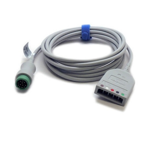 [MIN-0010-30-42719] Cable troncal para ECG de 12 pin 3/5 leads