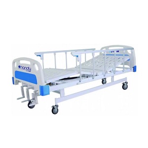 [HNY-C3031-2] Cama para hospital manual 3 manivelas con base semisólida