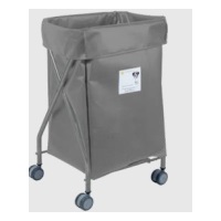 [MET-654-GRY] Carro tanico plegable medidas 18.5"x18"x37"