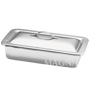 [MAG-0156] Charola para catéter instrumental con tapa 230 x 130 x 50 mm