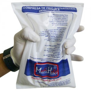 [MEH-000397] Compresa fria desechable paquete con 10 piezas