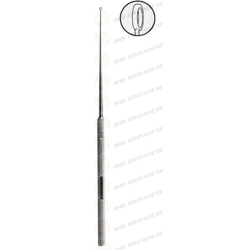 [BOS-90-1023] Cucharilla de BUCK para oido Roma curva No. 2