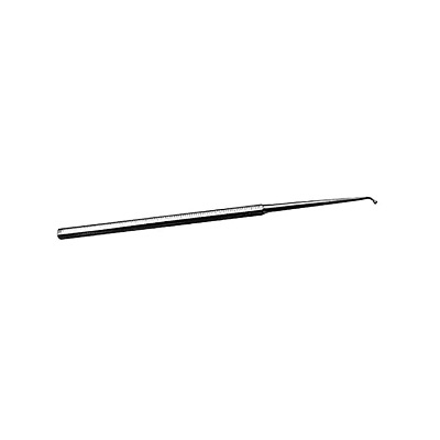 [HER-9-6-9] Cucharilla de cerumen curva roma # 1 Premium acero aleman