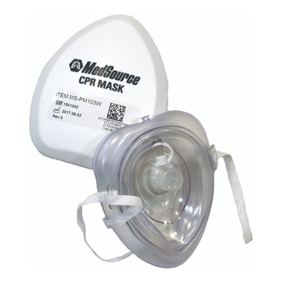 [MED-PM103W] Mascarilla poket para RCP de emergencia