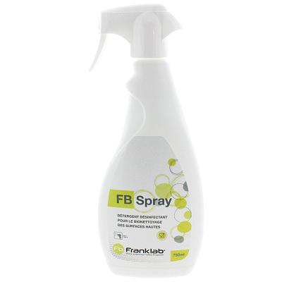 [FKL-FBS-CORR] Detergente desinfectante para la limpieza de las superficies altas con contacto alimenticio FB SPRAY (750ml) caja con 12 
