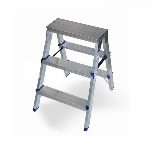 [HEL-HM453] Escalera de tijera de 3 peldaños de aluminio 32x13.5x86 cms