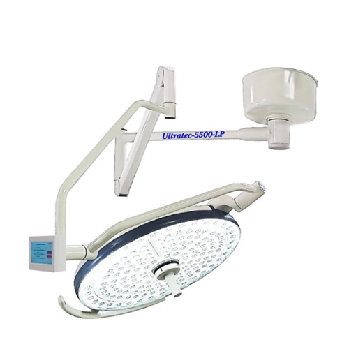 [BAM-UT-5500-LP] Lámpara para quirófano sencilla de techo obstétrica LED hasta 160,000 luxes